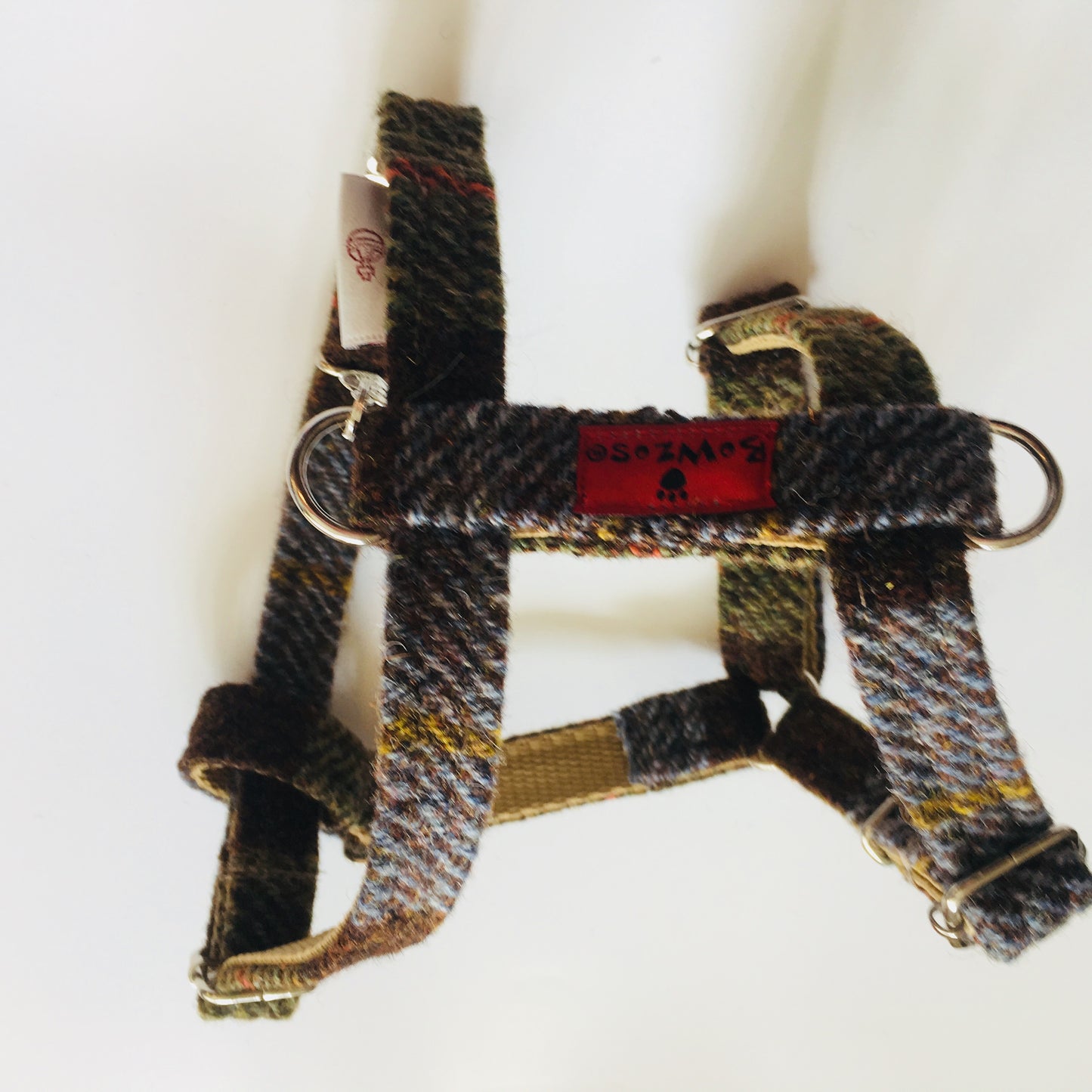(MacLeod) Harris Tweed Harness - MacLeod Tartan - BOWZOS