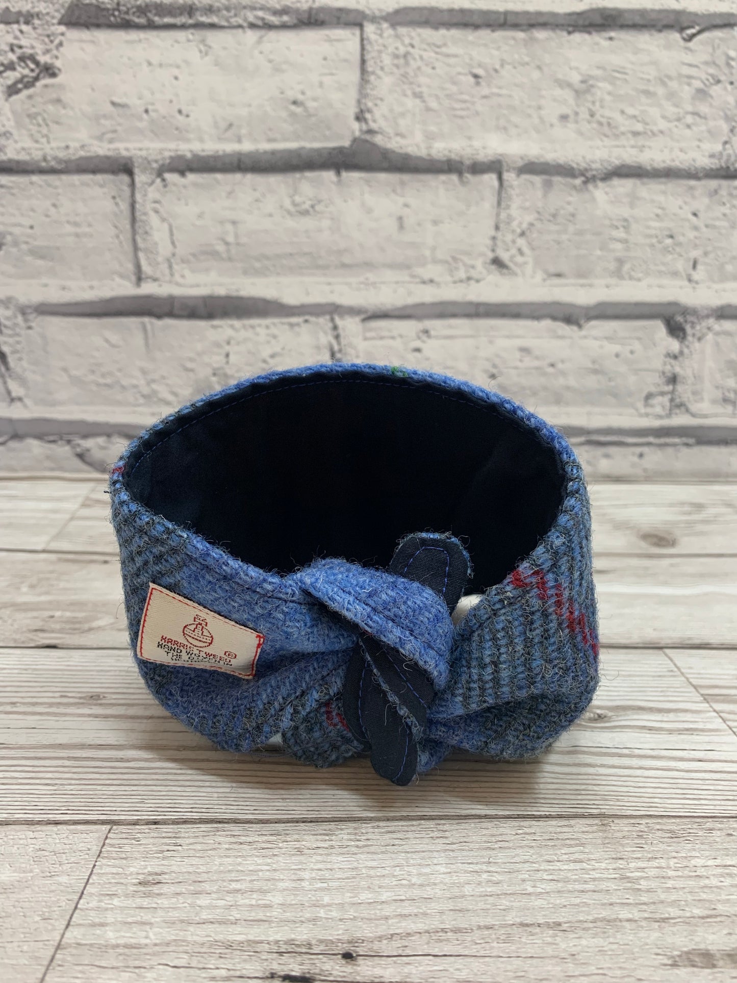 (Skye) Scruffneck - Blue/Grey Check - BOWZOS