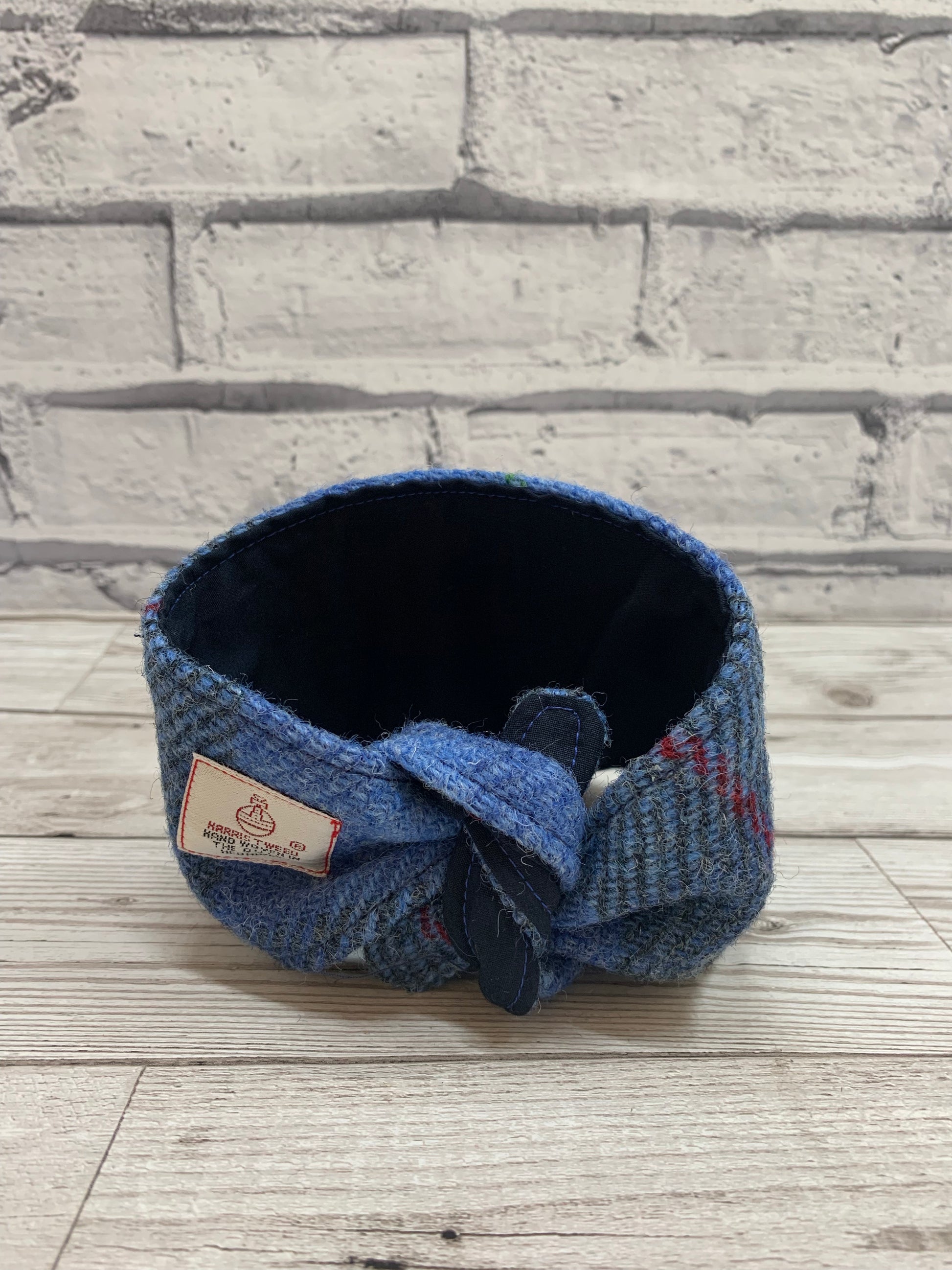 (Skye) Scruffneck - Blue/Grey Check - BOWZOS