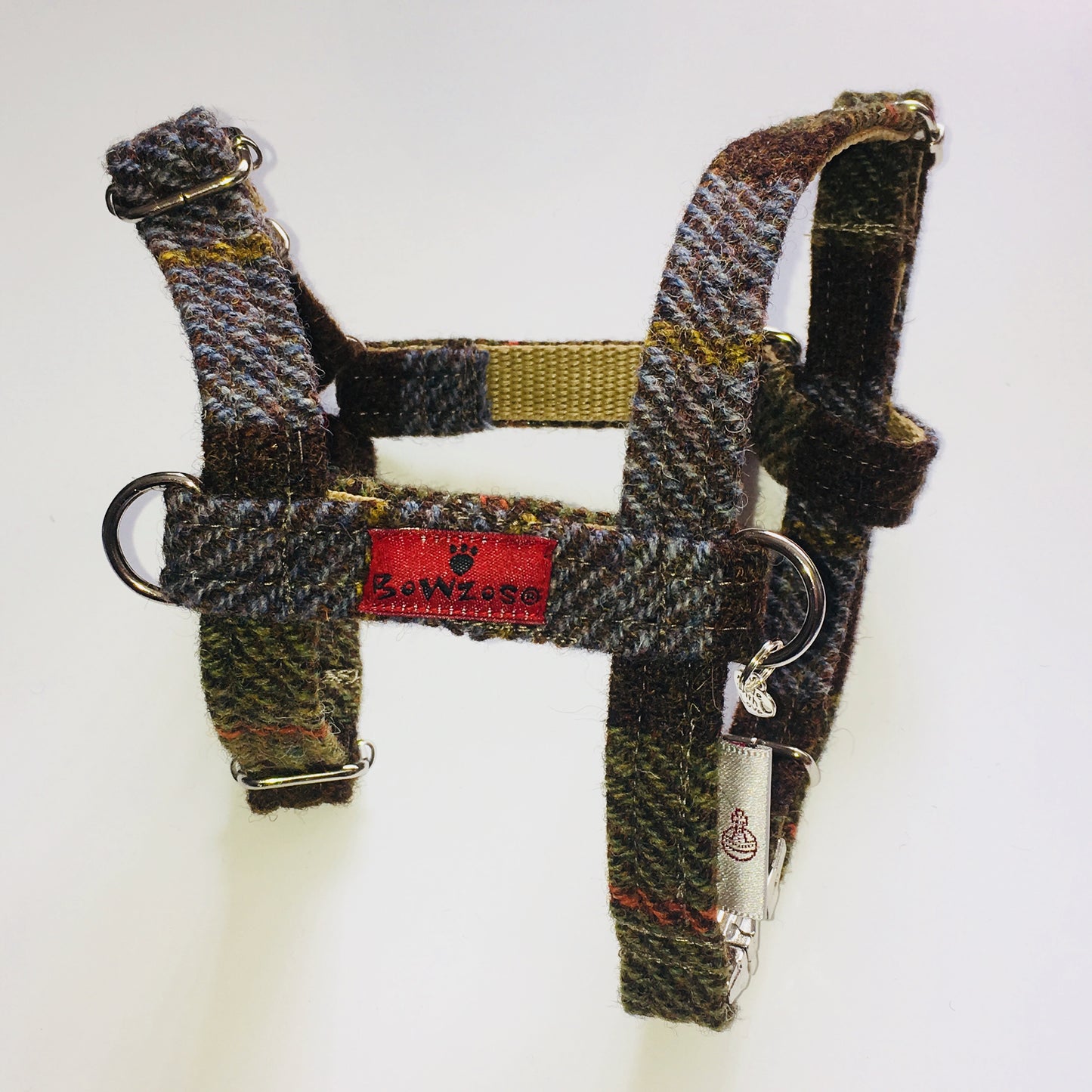 (MacLeod) Harris Tweed Harness - MacLeod Tartan - BOWZOS