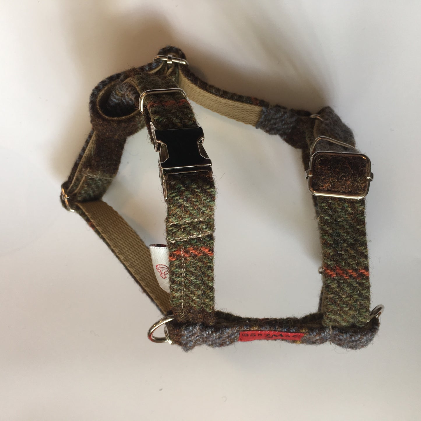 (MacLeod) Harris Tweed Harness - MacLeod Tartan - BOWZOS