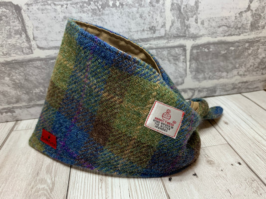 (Inverary) Scruffneck - Khaki/Blue Check - BOWZOS