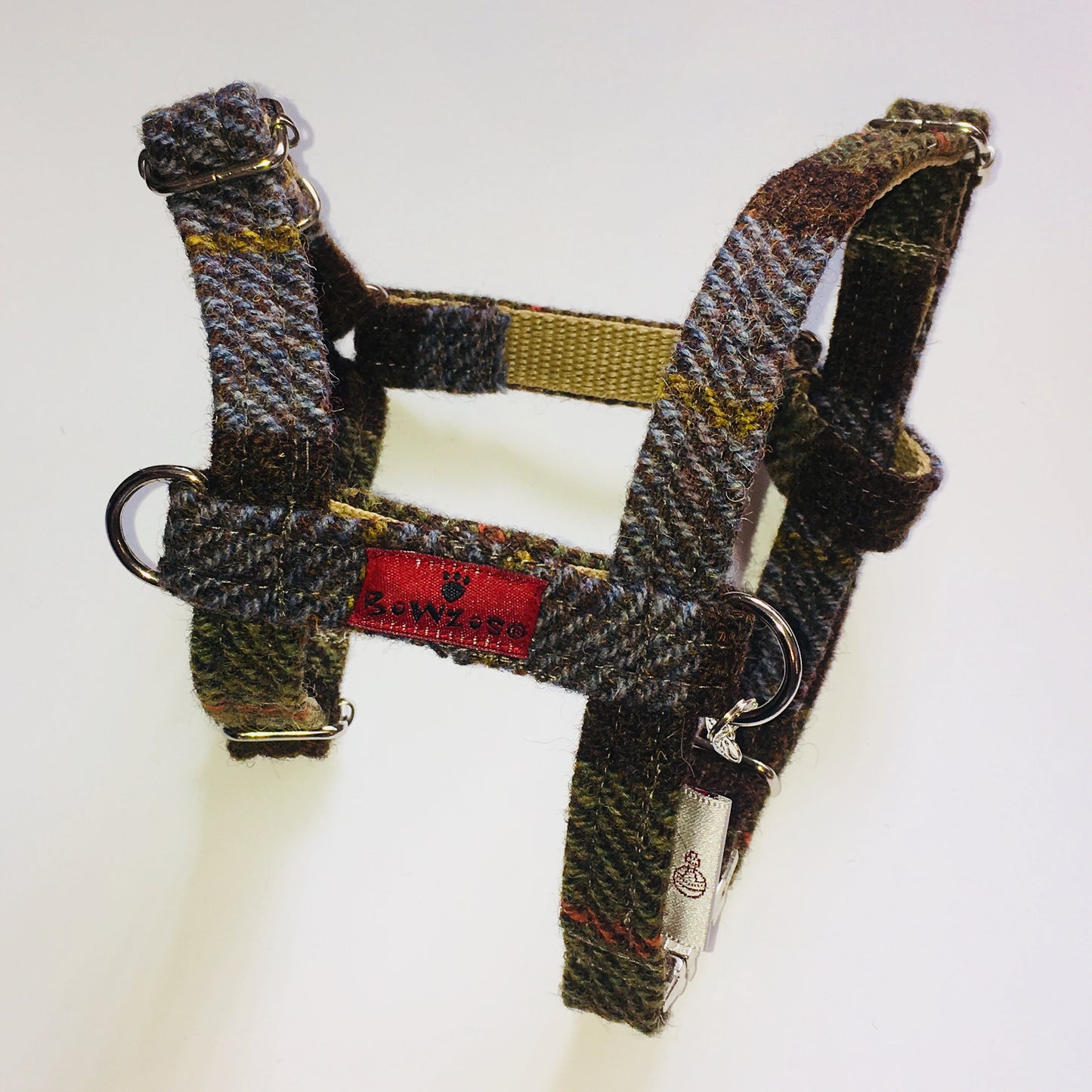 (MacLeod) Harris Tweed Harness - MacLeod Tartan - BOWZOS