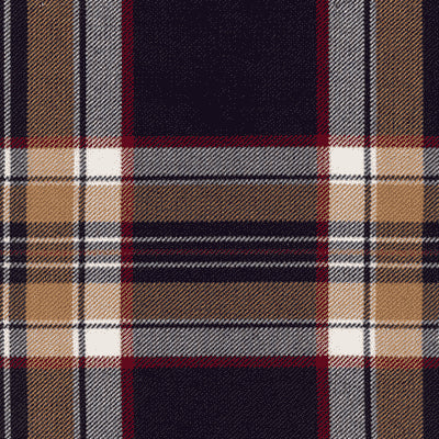 Dog Collar - Stewart Navy Tartan - BOWZOS