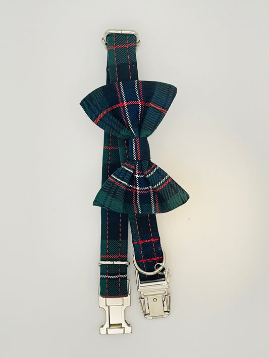 Bow Tie Collar - Scottish National Tartan