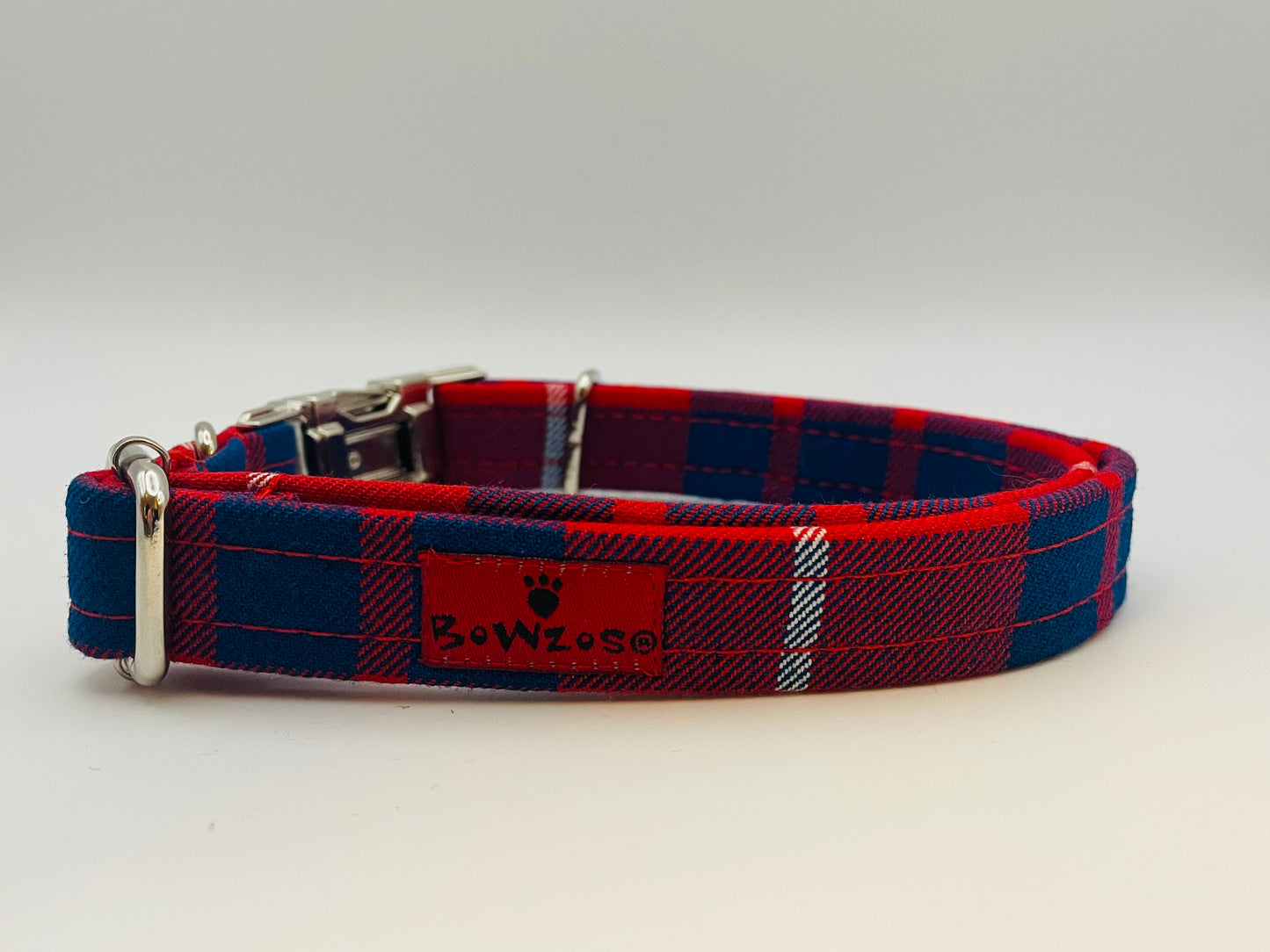 Dog Collar - Hamilton Tartan - BOWZOS