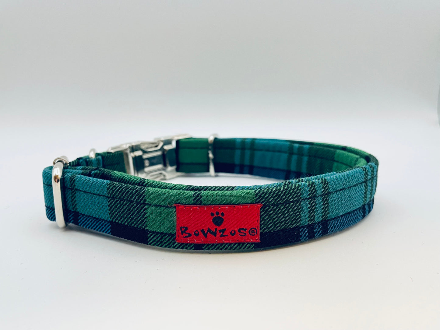 Dog Collar - Campbell Tartan - BOWZOS