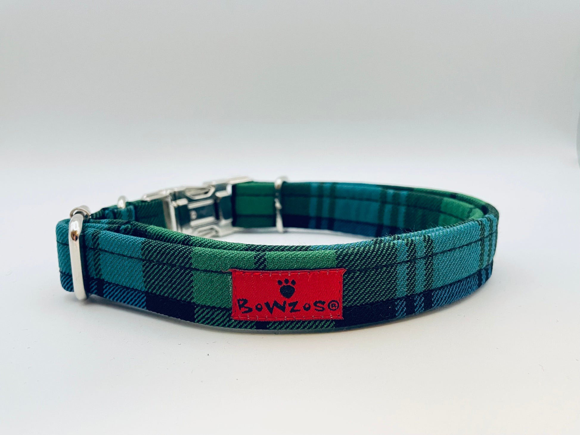 Dog Collar - Campbell Tartan - BOWZOS