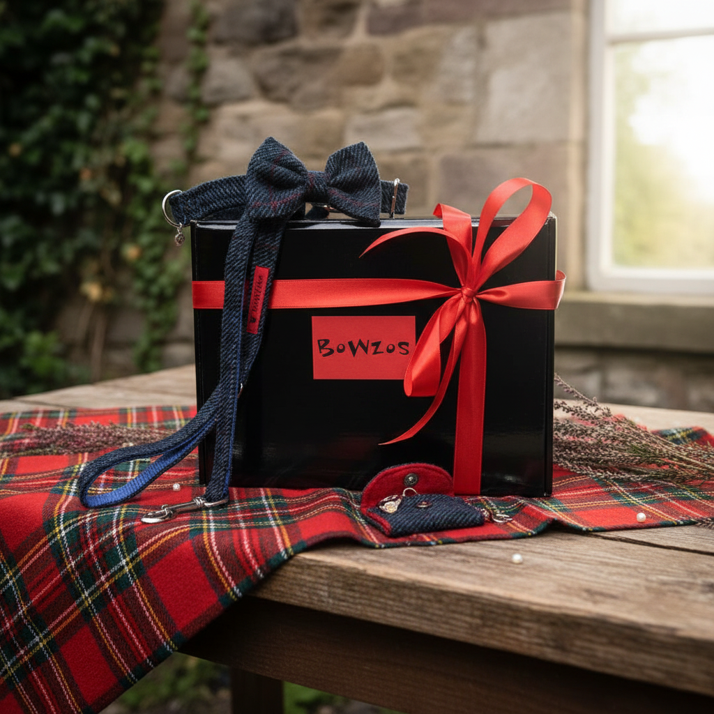 Bowzos Wedding Ring Bearer Dog Gift Box (£50 FREE UK DELIVERY)