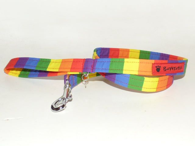 Bowzos Dog Lead - Pawride Rainbow - BOWZOS