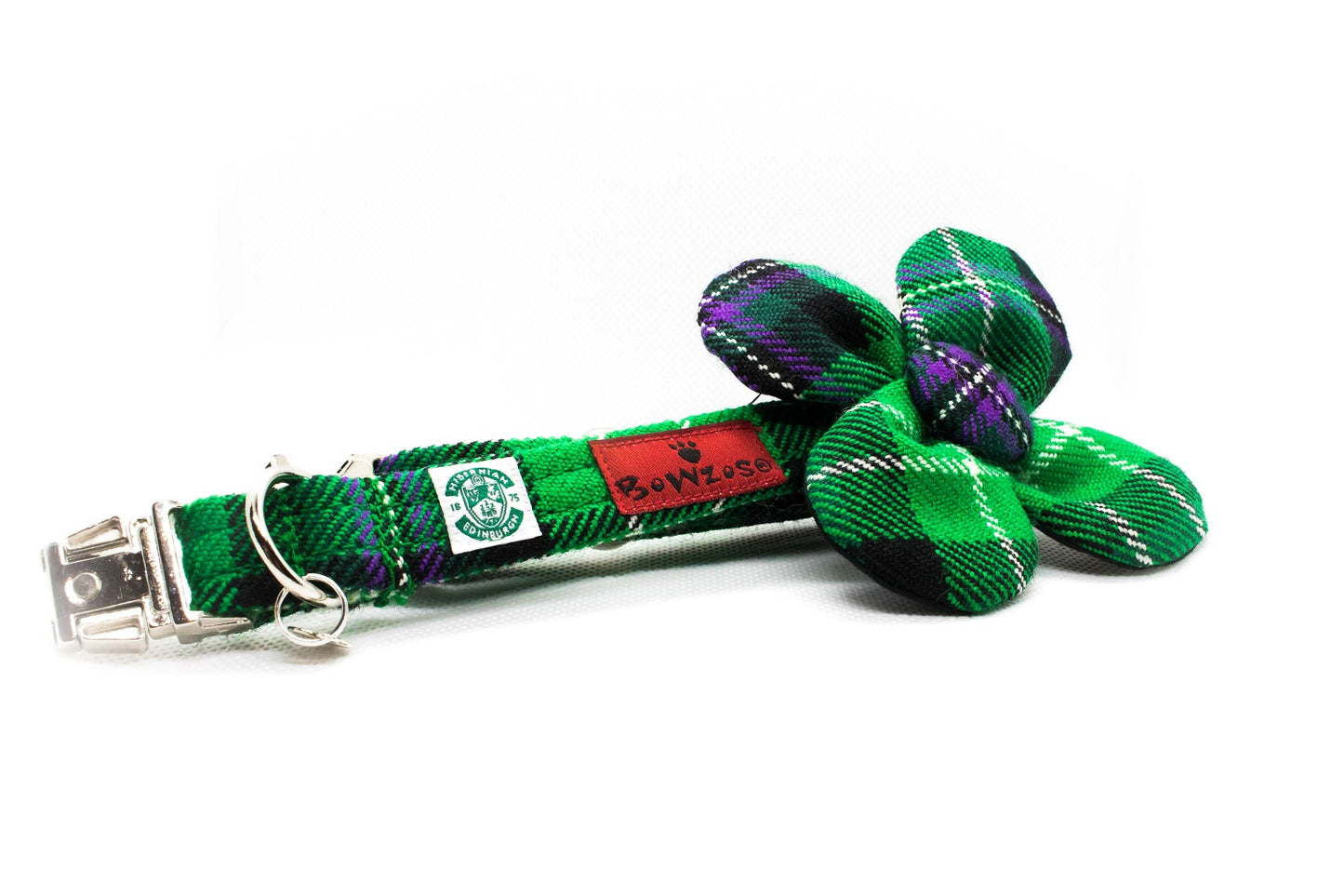 The Hibernian FC Bowzos Dog Flower Collar - BOWZOS
