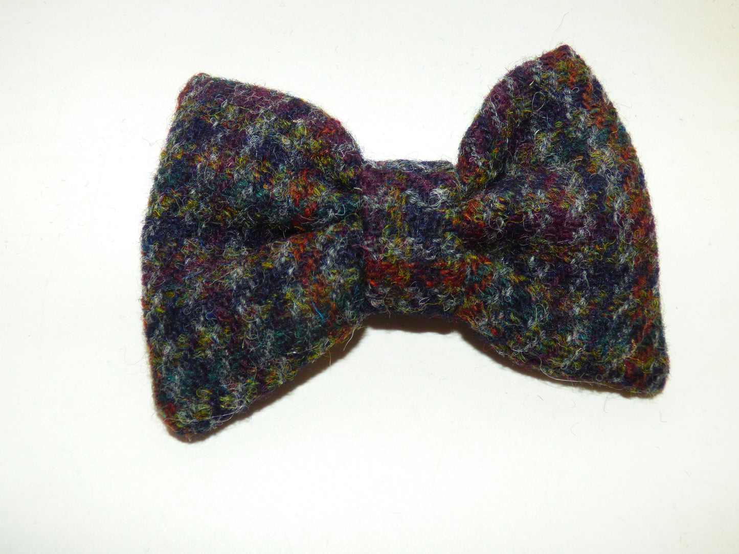 Bowzos Bow - Hector Harris Tweed Houndstooth - BOWZOS