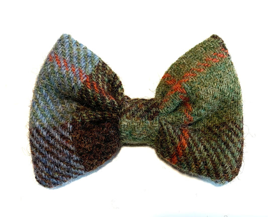 Bowzos Bow - Harris Tweed® MacLeod Tartan
