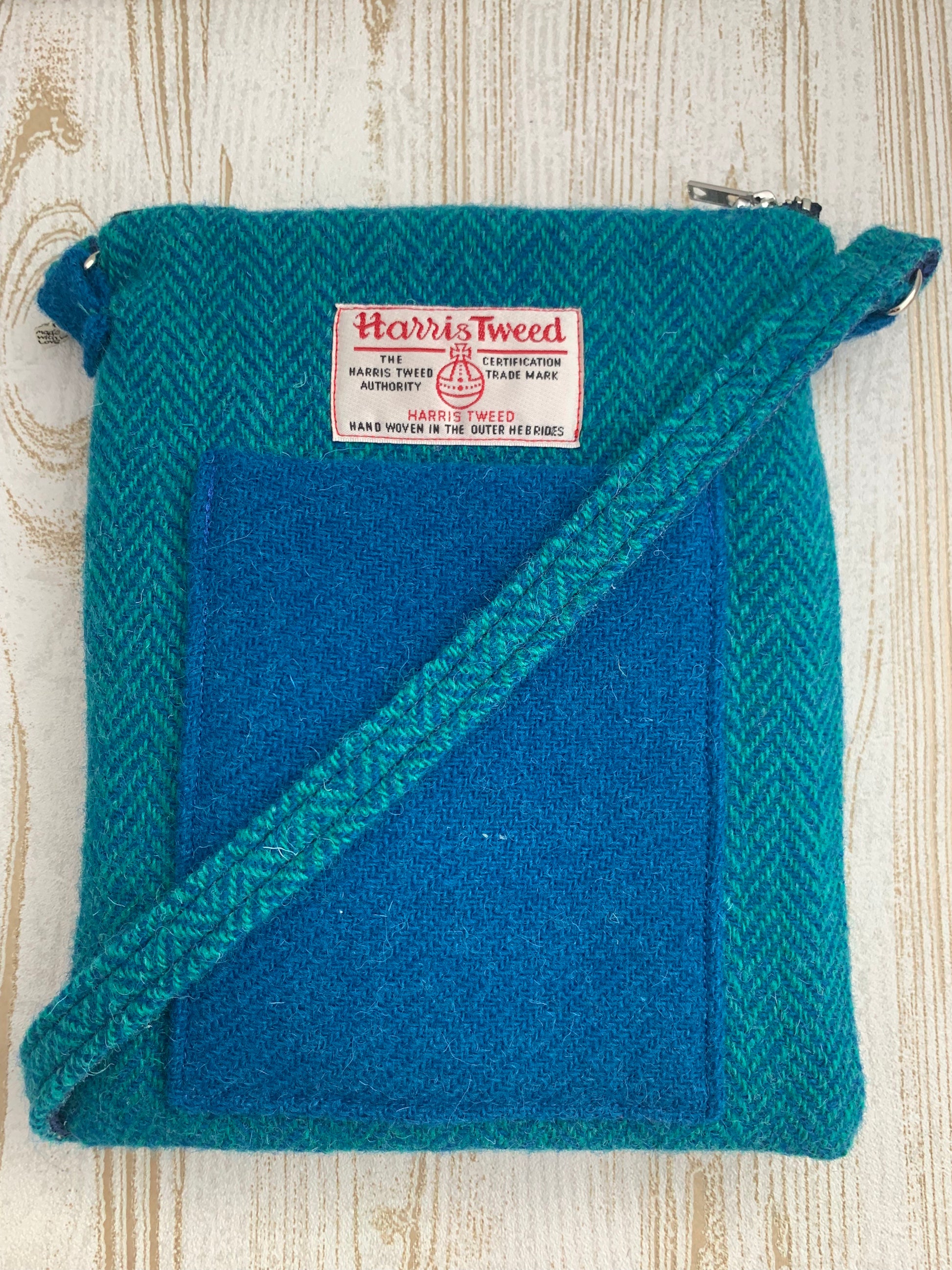 Harris Tweed Crossbody Bag - BOWZOS