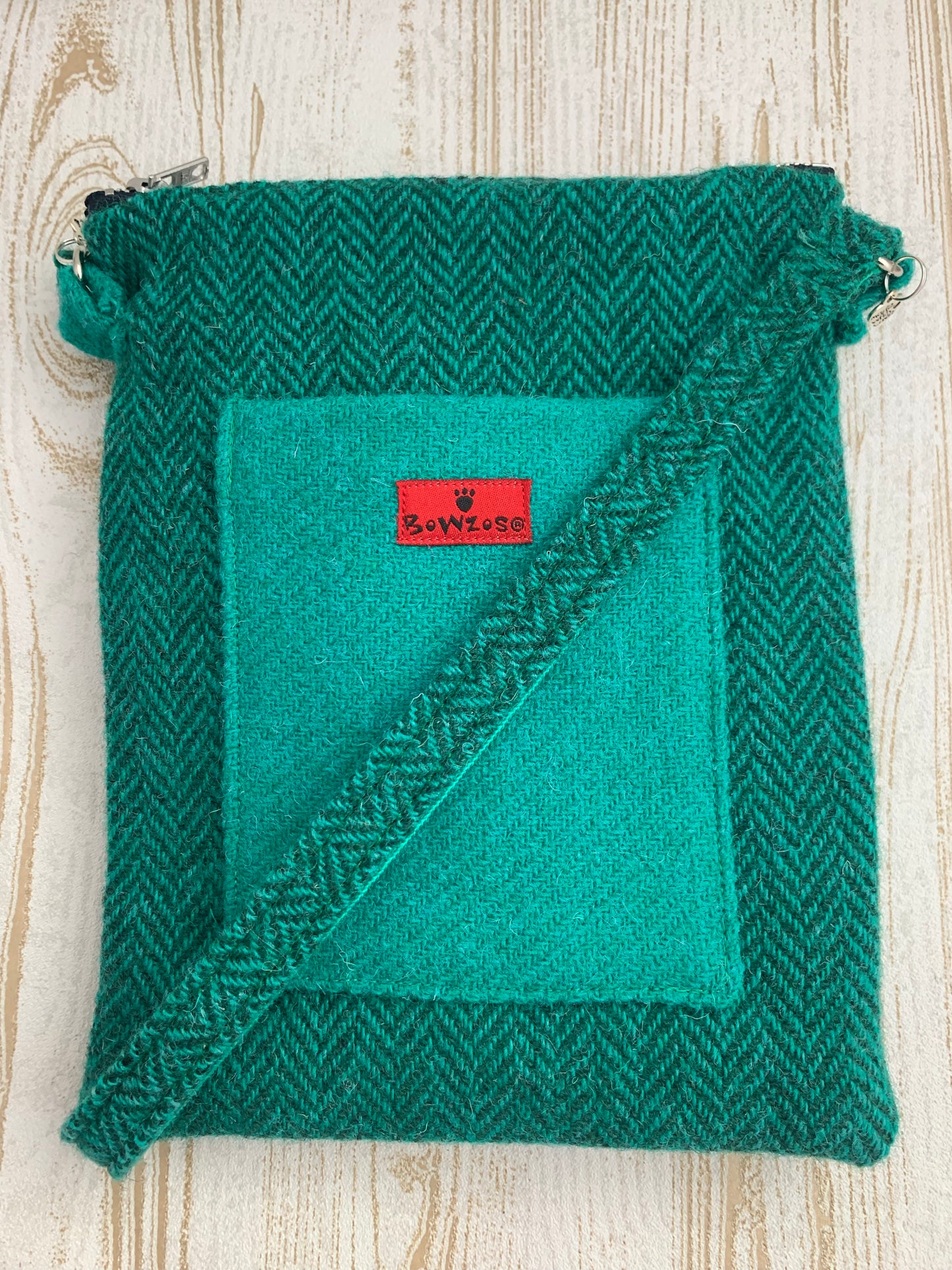 Harris Tweed Crossbody Bag - BOWZOS