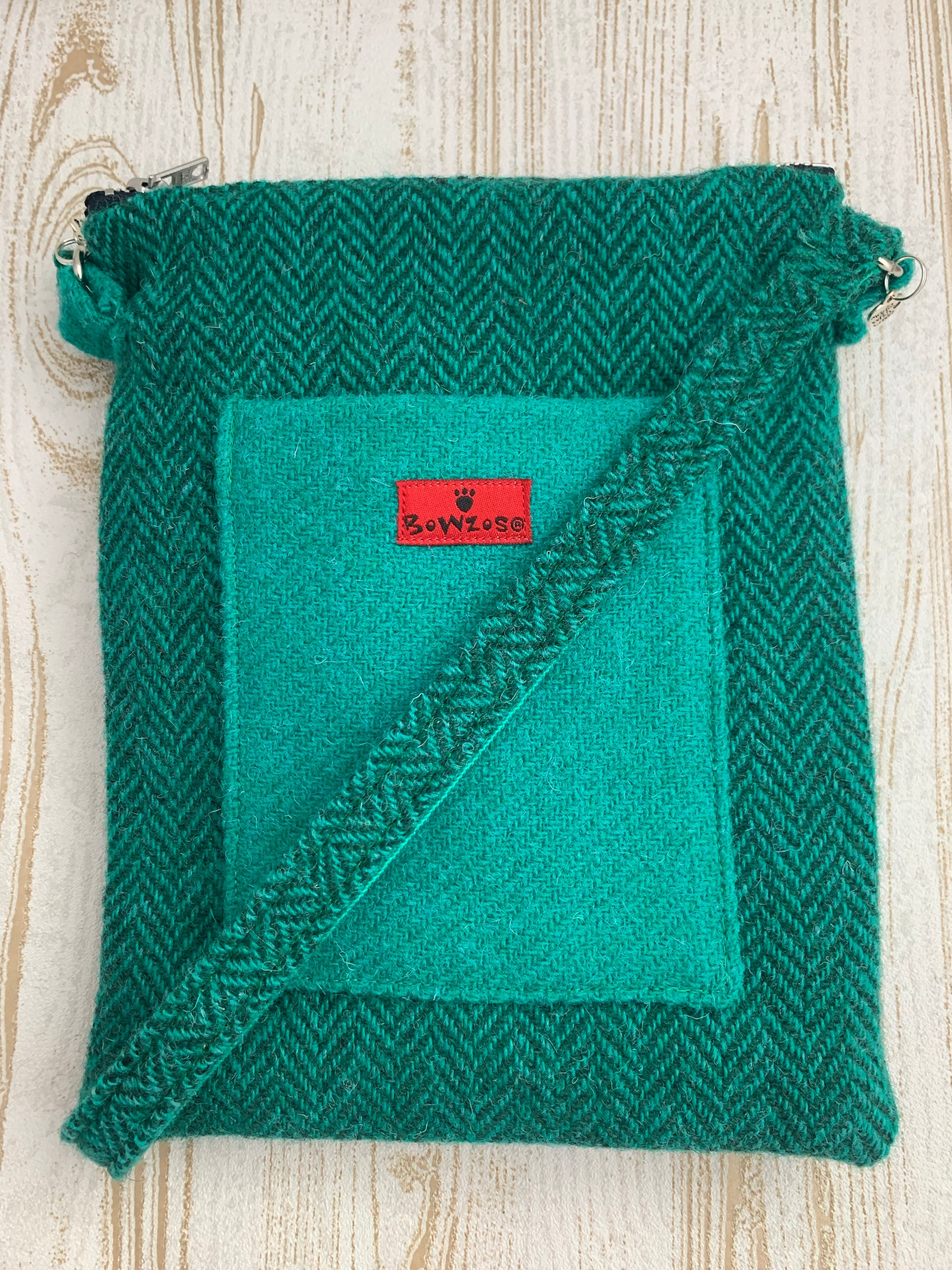 Harris Tweed Crossbody Bag - BOWZOS