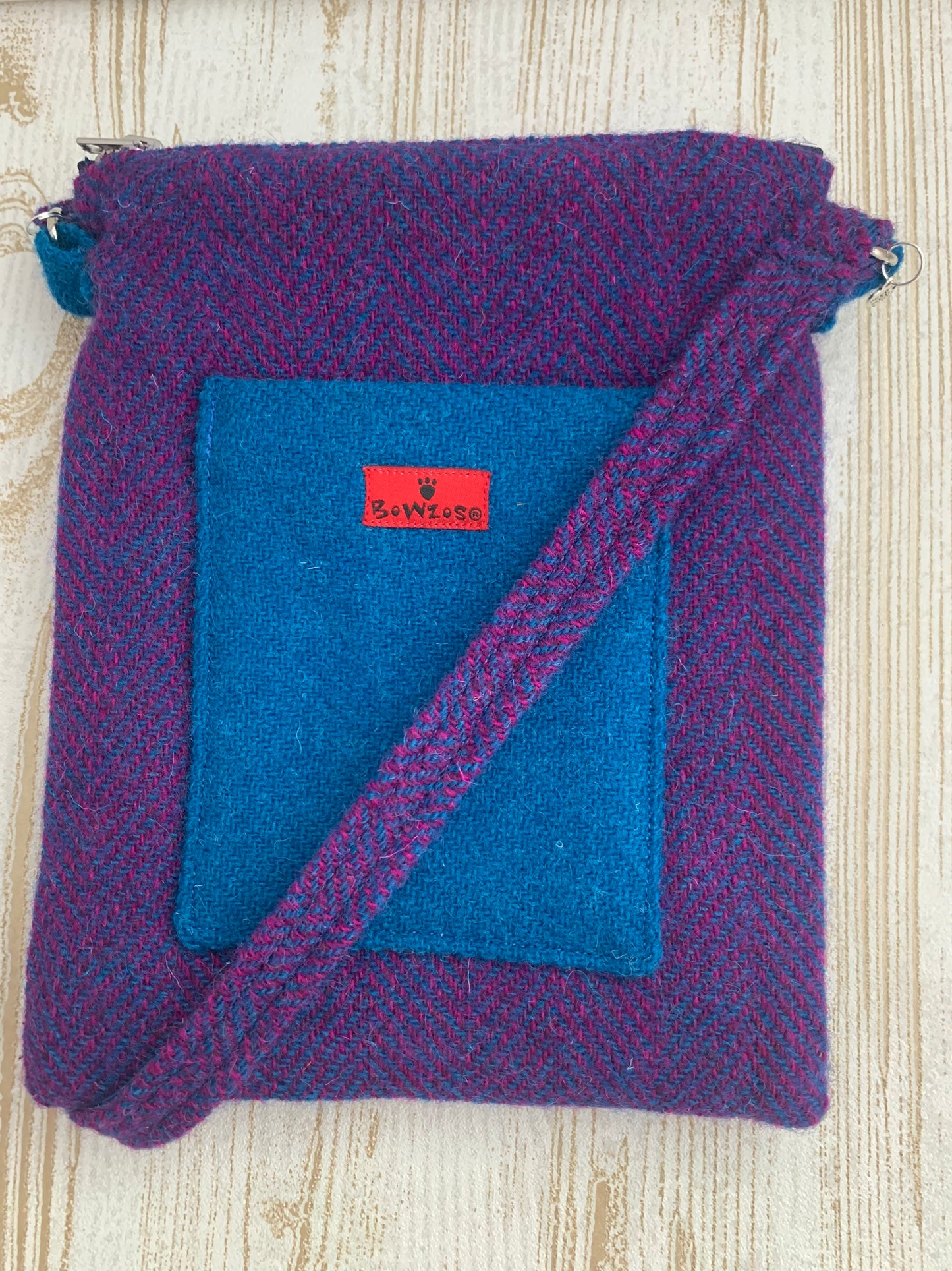 Harris Tweed Crossbody Bag - BOWZOS