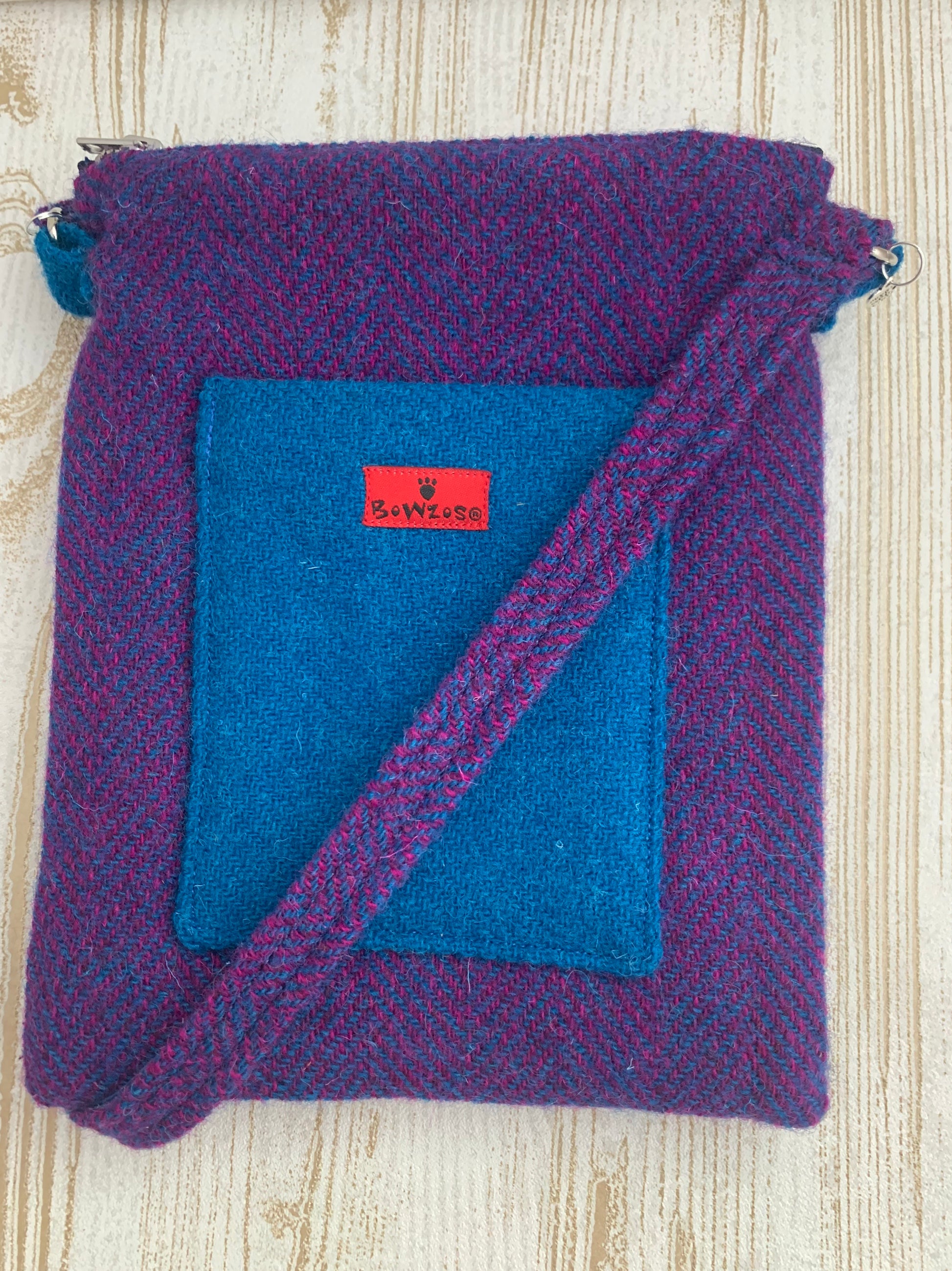 Harris Tweed Crossbody Bag - BOWZOS