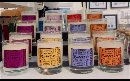 Bowzos Highly Scented Candles
