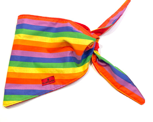 Pride Rainbow Dog Scarf