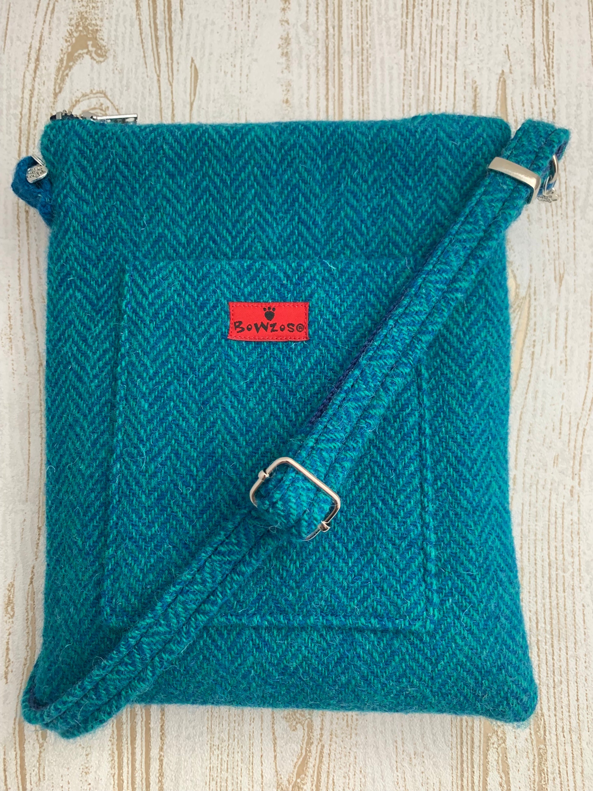Harris Tweed Crossbody Bag - BOWZOS