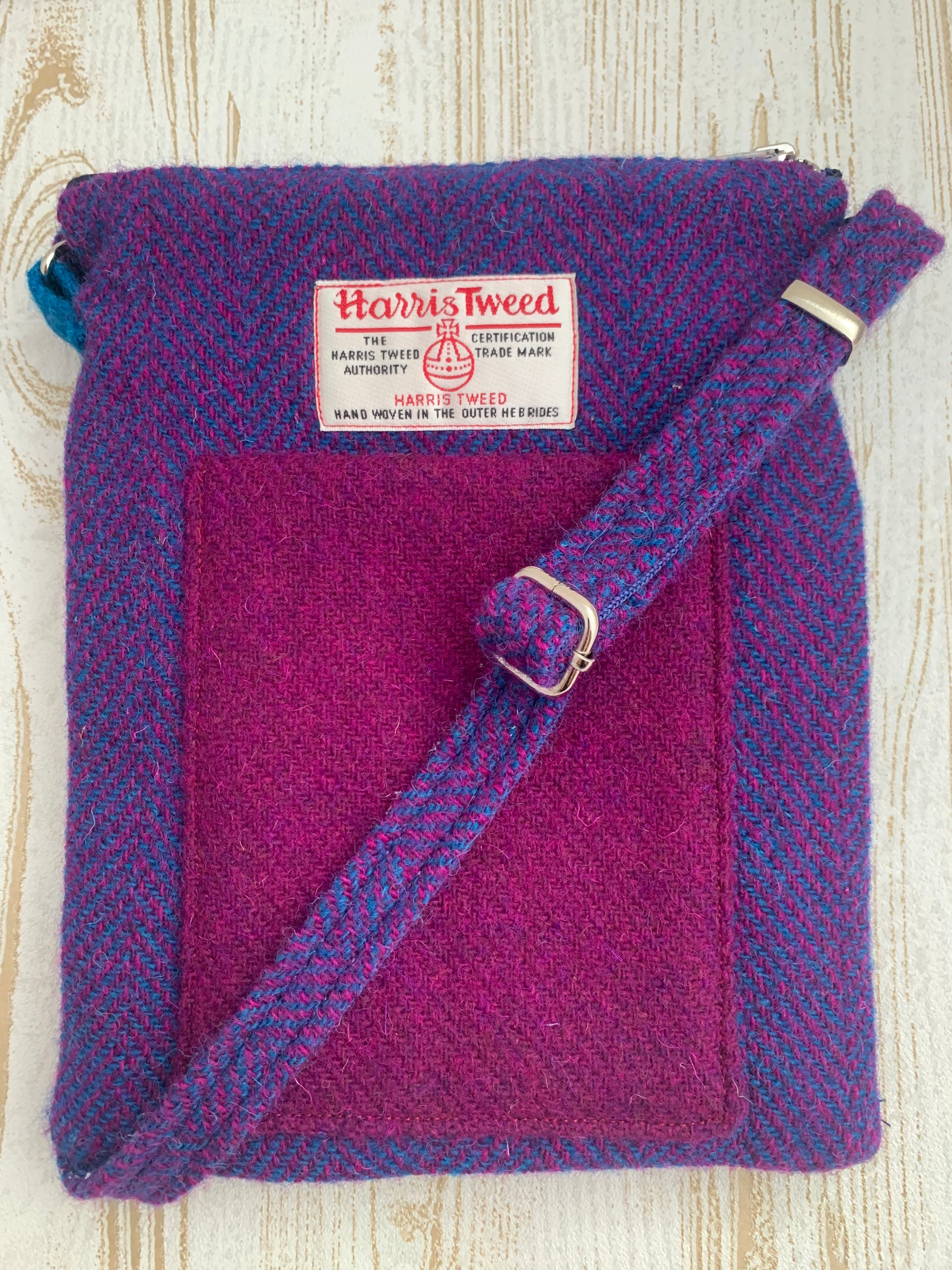 Harris Tweed Crossbody Bag - BOWZOS