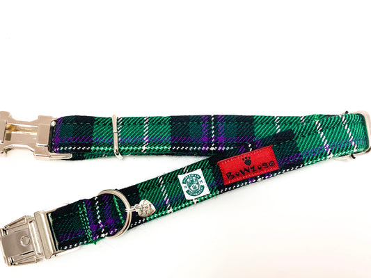 The Hibernian FC Bowzos Dog Collar - BOWZOS