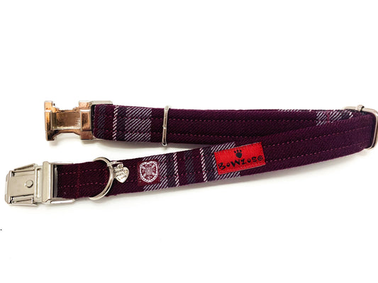 The Hearts FC Bowzos Dog Collar - BOWZOS